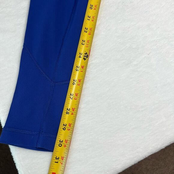 Lululemon Wunder Under Blue Leggings Athletic 4 Women - Picture 10 of 10